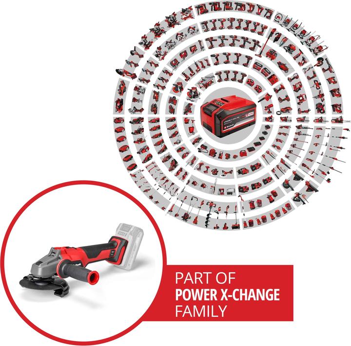 Actual product image Einhell AXXIO 18/115 Q (115 mm)