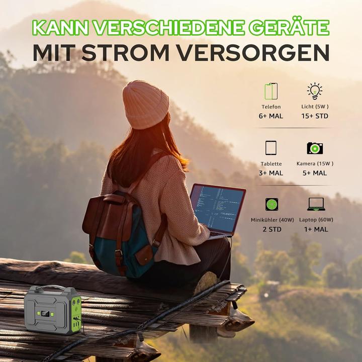 Actual product image SinKeu Tragbare Powerstation (99 Wh, 1.50 kg)