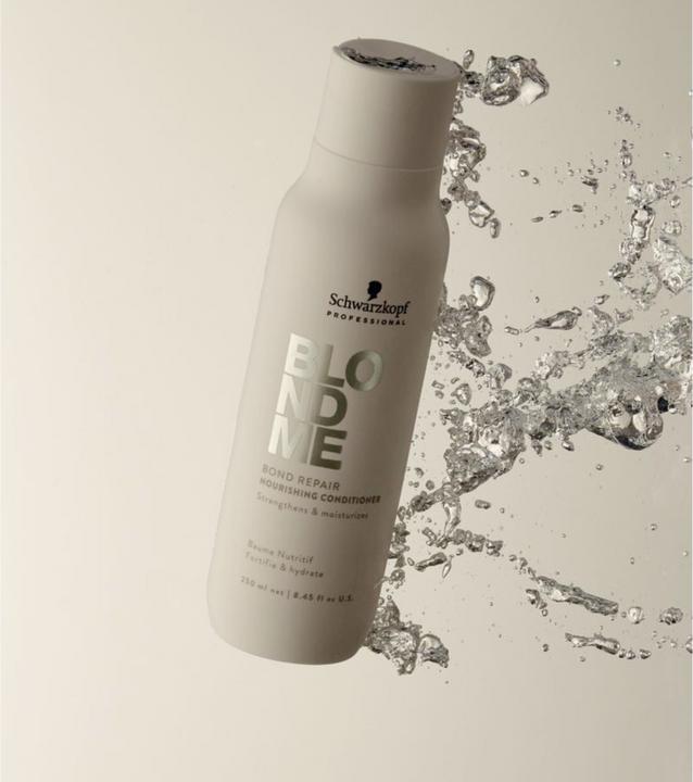 Actual product image Schwarzkopf Professional BLONDME Bond Repair Pflegender Conditioner (250 ml)