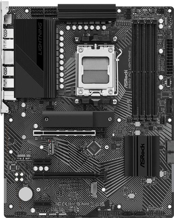 Image du produit AsRock B650 PG Lightning (AM5, AMD B650, ATX)
