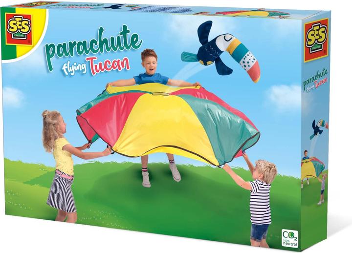 Actual product image Ses Parachute flying toucan