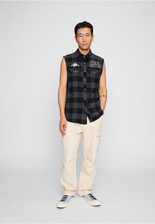 Actual product image Brandit Ozzy Checkshirt Sleeveless - 192197 (L)