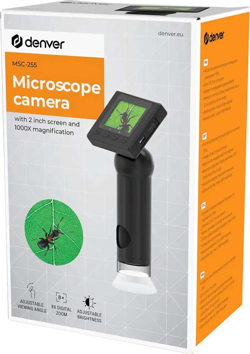 Image du produit Denver MSC-255 Microscope numérique Noir Nouveau