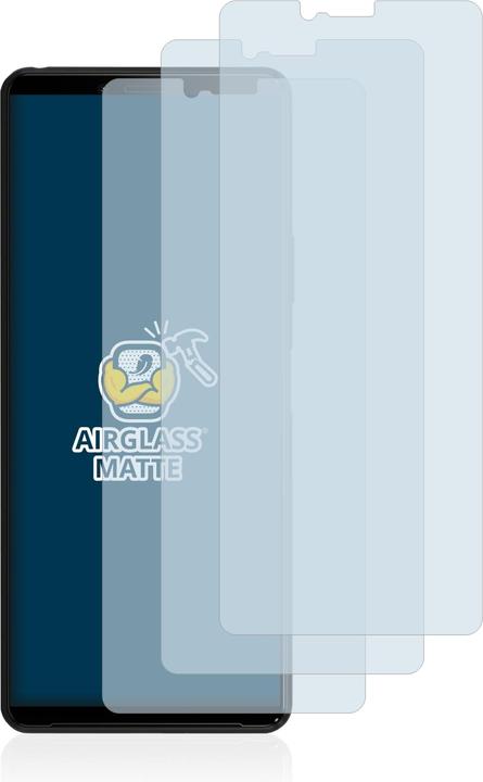 Actual product image BROTECT AirGlass Glass Matte (3 Piece, Sony Xperia 10 II)