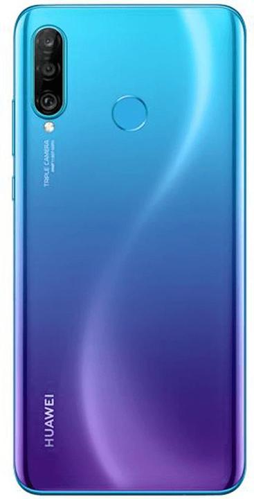 Actual product image Huawei P30 Lite (4GB) (128 GB, Peacock blue, 6.15", Hybrid Dual SIM, 48 Mpx, 4G)