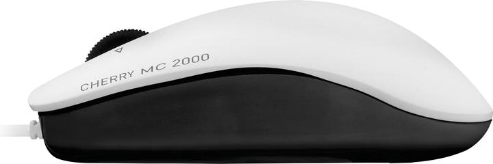 Actual product image CHERRY MC 2000 corded Mouse USB pale grey (Cable)