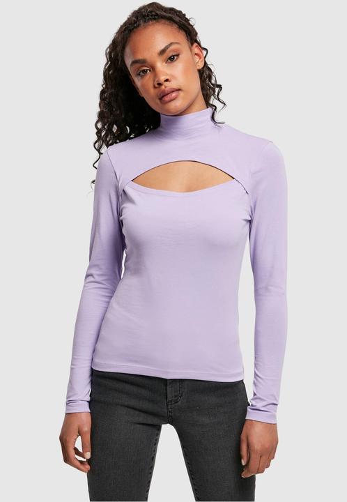 Immagine prodotto Urban Classics Dolcevita da donna tagliato a manica lunga (XS)