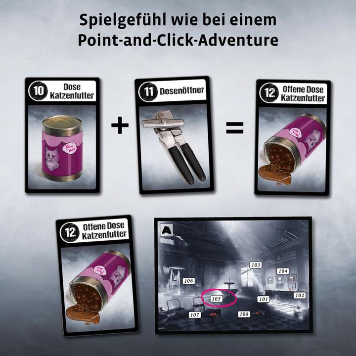 Produktbild Kosmos Familienspiel Adventure Games: Die Akte Gloom City (Deutsch)