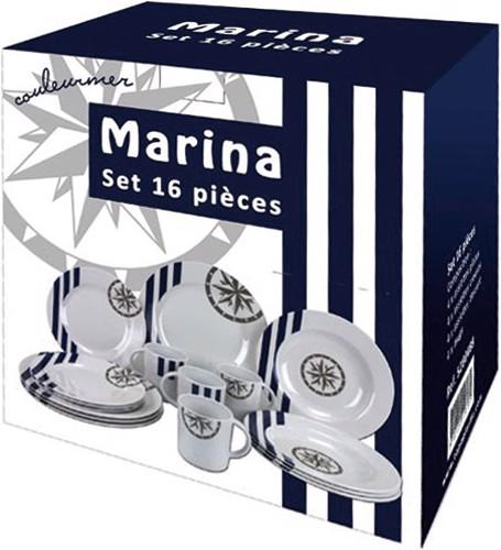 Immagine prodotto Plastimo Set di stoviglie Marina, 16 pezzi