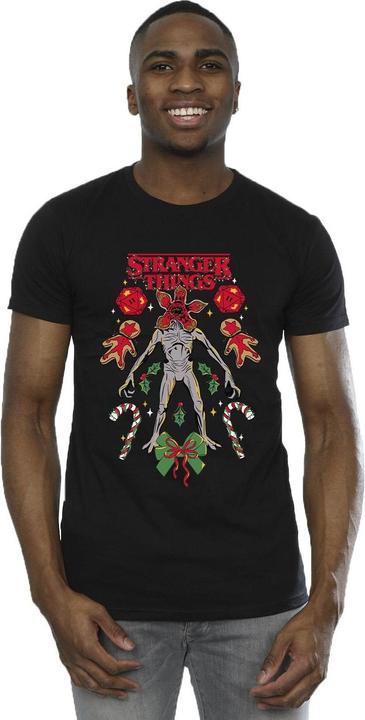 Produktbild Netflix Stranger Things Christmas Demogorgon TShirt (XL)
