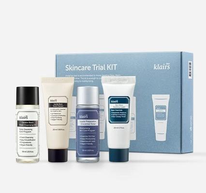 Actual product image Dear Klairs Skincare trial kit (Body care set)