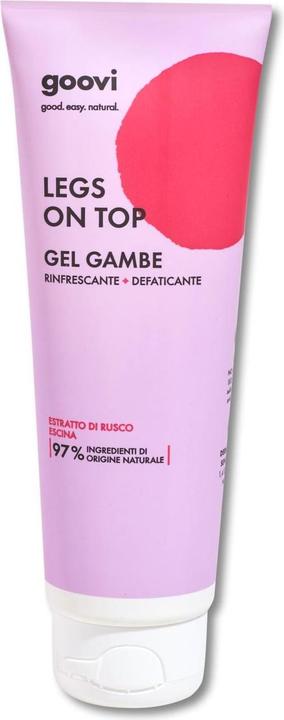 Goovi LEGS ON TOP Gel für die Beine Gel (Fusscrème & Fussgel, 125 ml)