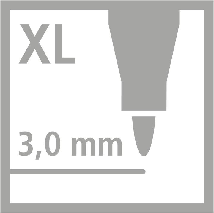Produktbild STABILO Trio DECO Metallic-Filzstift (Mehrfarbig, 8 x)