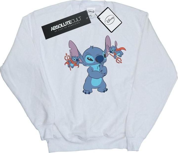 Actual product image Disney Mens Lilo And Stitch Little Devils Sweatshirt (M)