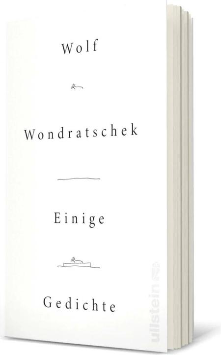 Produktbild Einige Gedichte (Deutsch, Wolf Wondratschek, 2023)
