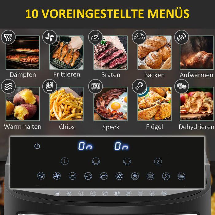 Immagine prodotto Swisshandel24 Friggitrice ad aria calda (Spina CH)