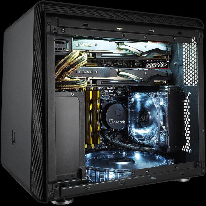 Actual product image BitFenix Phenom M (mATX, Mini-ITX)