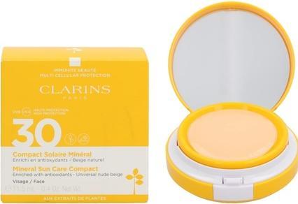 Actual product image Clarins Sun - Compact Solaire Minéral Visage SPF30 (Sun cream face, SPF 30, 11 ml, 103 g)