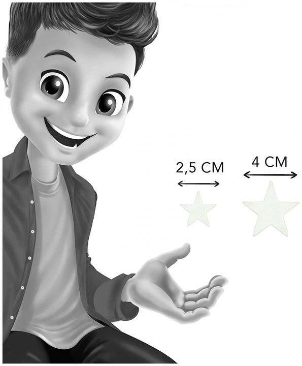 Immagine prodotto Buki Etoiles 3D Phosphorescentes
