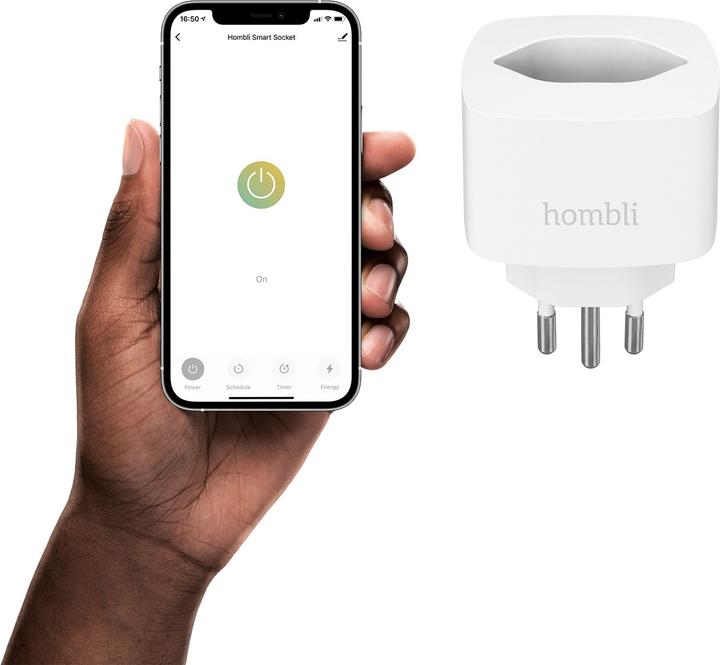 Actual product image Hombli Smart Swiss Socket