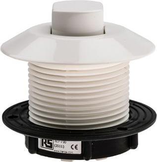 Actual product image Rs Pro White SMT pushbutton for air switch