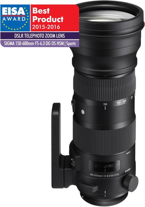 Actual product image Sigma 150-600mm f/5-6.3 DG OS HSM S Canon EF (Canon EF, Canon EF-S, full size)