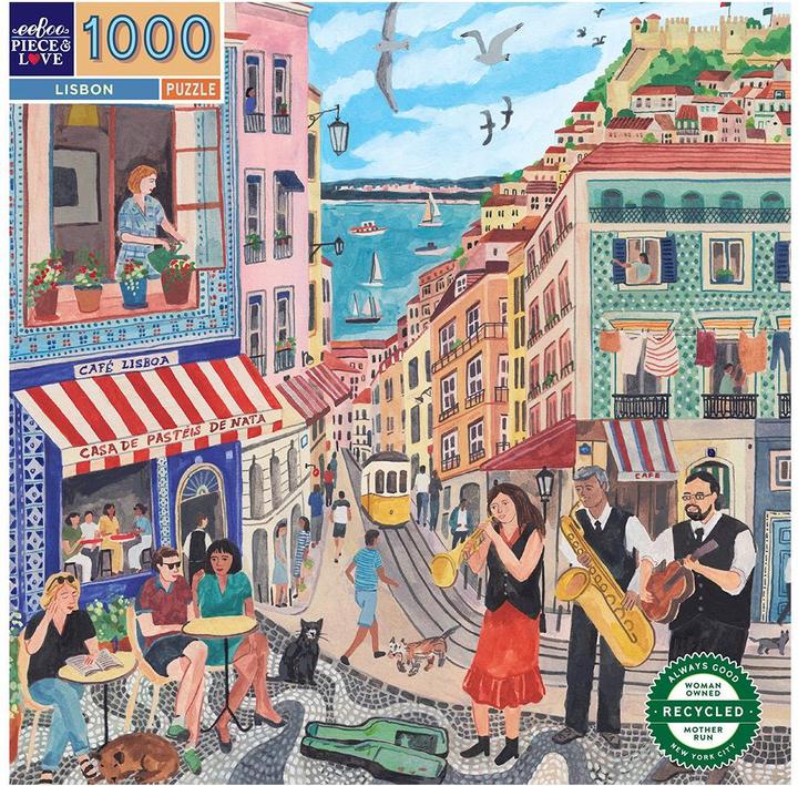 Immagine prodotto Eeboo Puzzle 1000 pezzi - Lisbona - (EPZTLSB) (1000 pezzi)