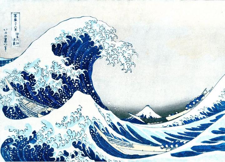 Immagine prodotto Trenddeko Hokusai - La grande onda (240 x 260 cm)