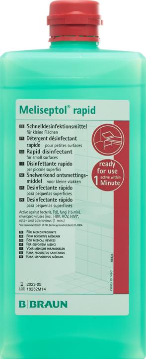 Produktbild Meliseptol Alkoholische Schnelldesinfektion (1000 ml)
