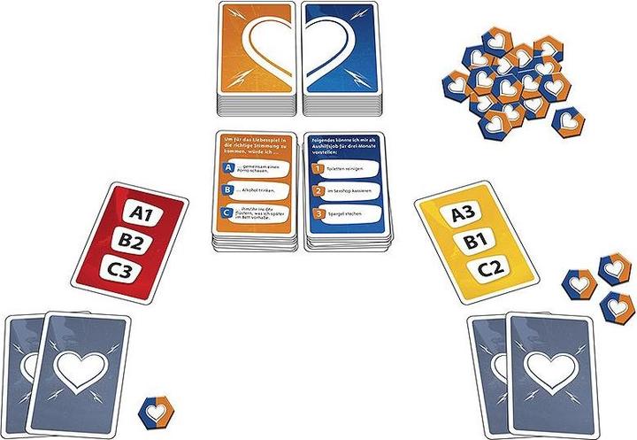 Actual product image Amigo Privacy Duo spicy questions game 16+ (German)