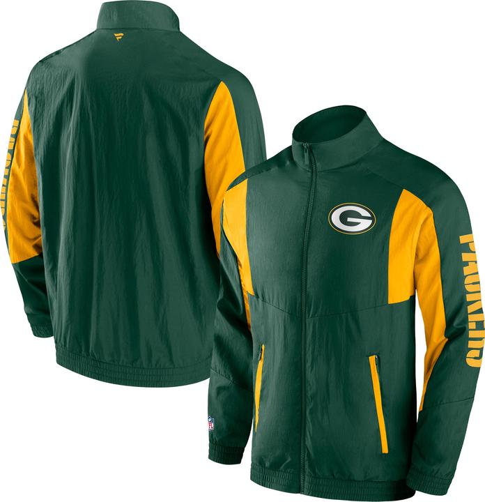 Immagine prodotto Fanatics Giacca da ginnastica Green Bay Packers Foundation Crinkle - M (M)