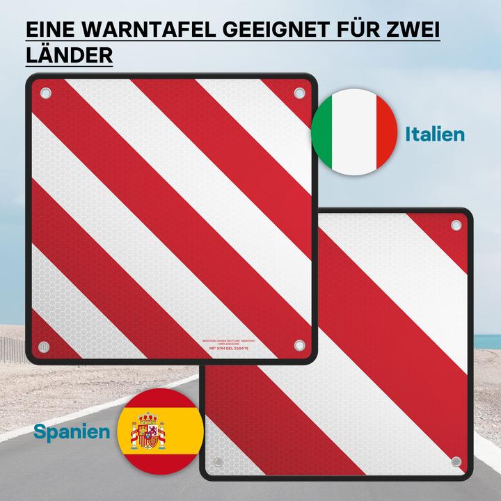 Produktbild Wiltec Warntafel