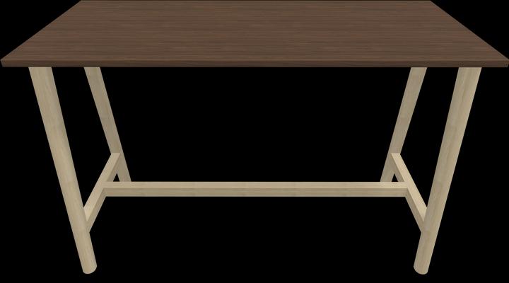 Actual product image Narbutas Nova Wood high table (160 x 70 x 105 cm)