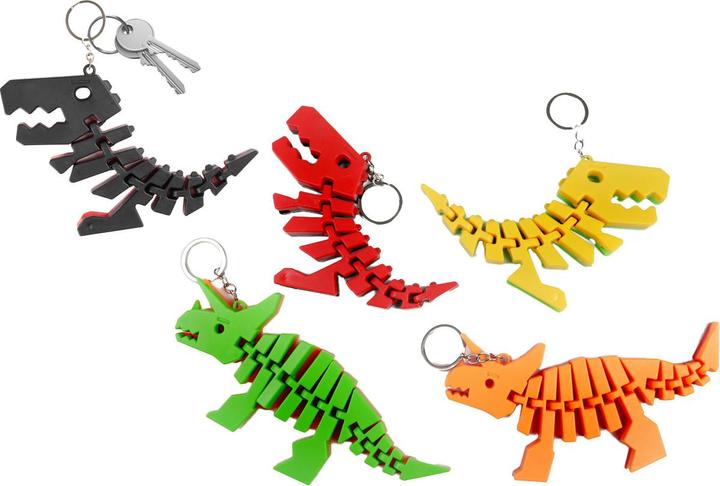 Immagine prodotto Toi-Toys Mondo dei Dinosauri Portachiavi Dino Bones