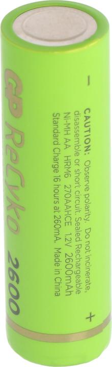 Actual product image GP Batteries ReCyko (1 pcs., AA, 2600 mAh)