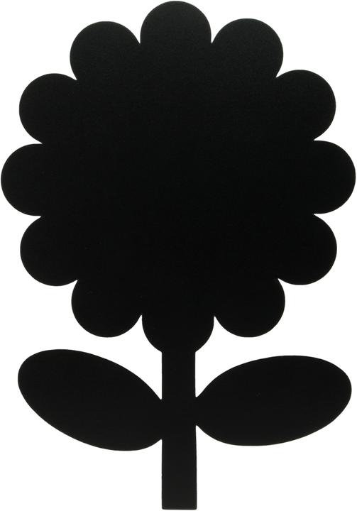 Silhouette Flower (Wandtafel, 39 x 43 cm)