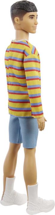 Image du produit Barbie Poupée Ken Fashionista - Chemise et pantalon rayés