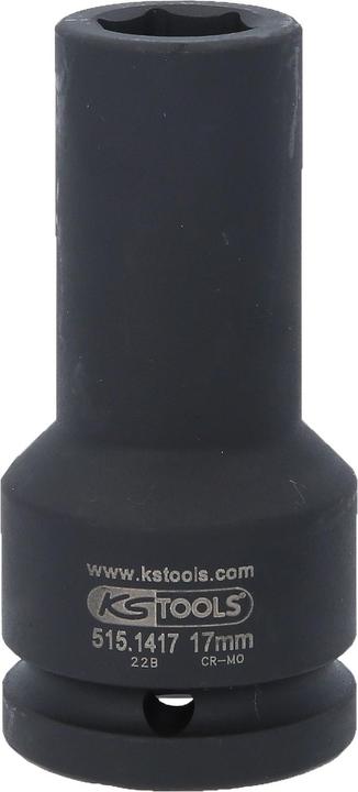 Actual product image KS Tools 3/4" hexagon power socket long (17 mm)