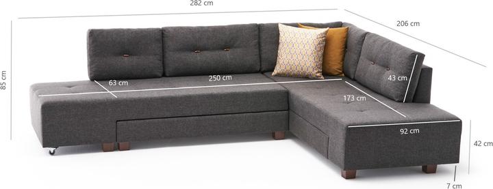 Image du produit Atelier del Sofa Cali (Canapé d'angle)