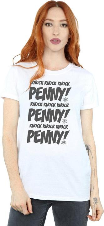 Produktbild Dam Knock Knock Penny Baumwolle Boyfriend TShirt (S)