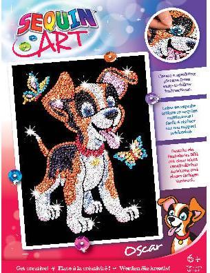 Produktbild KSG Paillettenbild Hund, Junior
