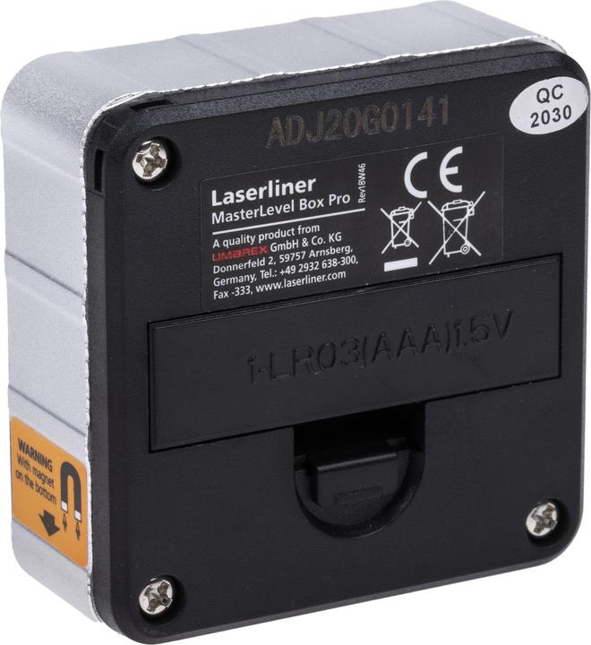 Actual product image Laserliner MasterLevel Box Pro (2.80 cm)