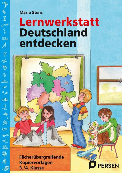 Produktbild Lernwerkstatt Deutschland entdecken (Deutsch, Maria Stens, 2022)