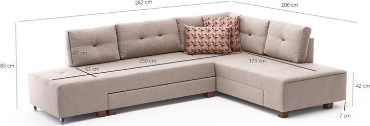 Actual product image Atelier del Sofa Cali (Corner sofa)
