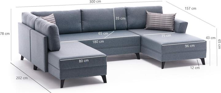 Produktbild Atelier del Sofa Amiri (Ecksofa)
