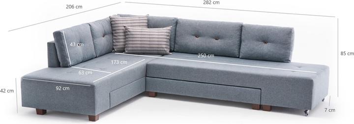 Produktbild Atelier del Sofa Cali (Ecksofa)