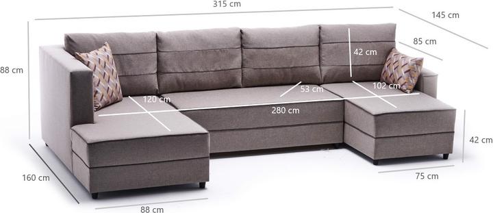 Actual product image Atelier del Sofa Julius (2 person sofa)