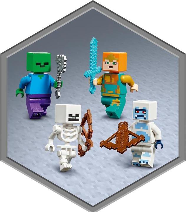 Actual product image LEGO The ice palace (21186, LEGO Minecraft)