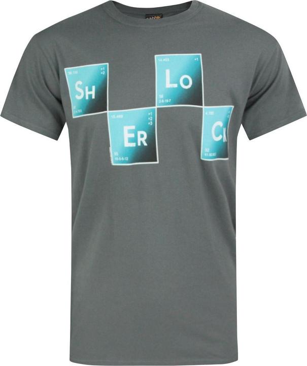 Immagine prodotto Plan 9 Bad Breaking Maglietta Sherlock Holmes Uomo (XL)