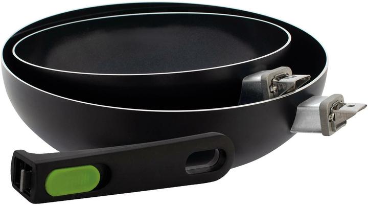 Image du produit Eurotrail Poêle wok en aluminium avec revêtement céramique